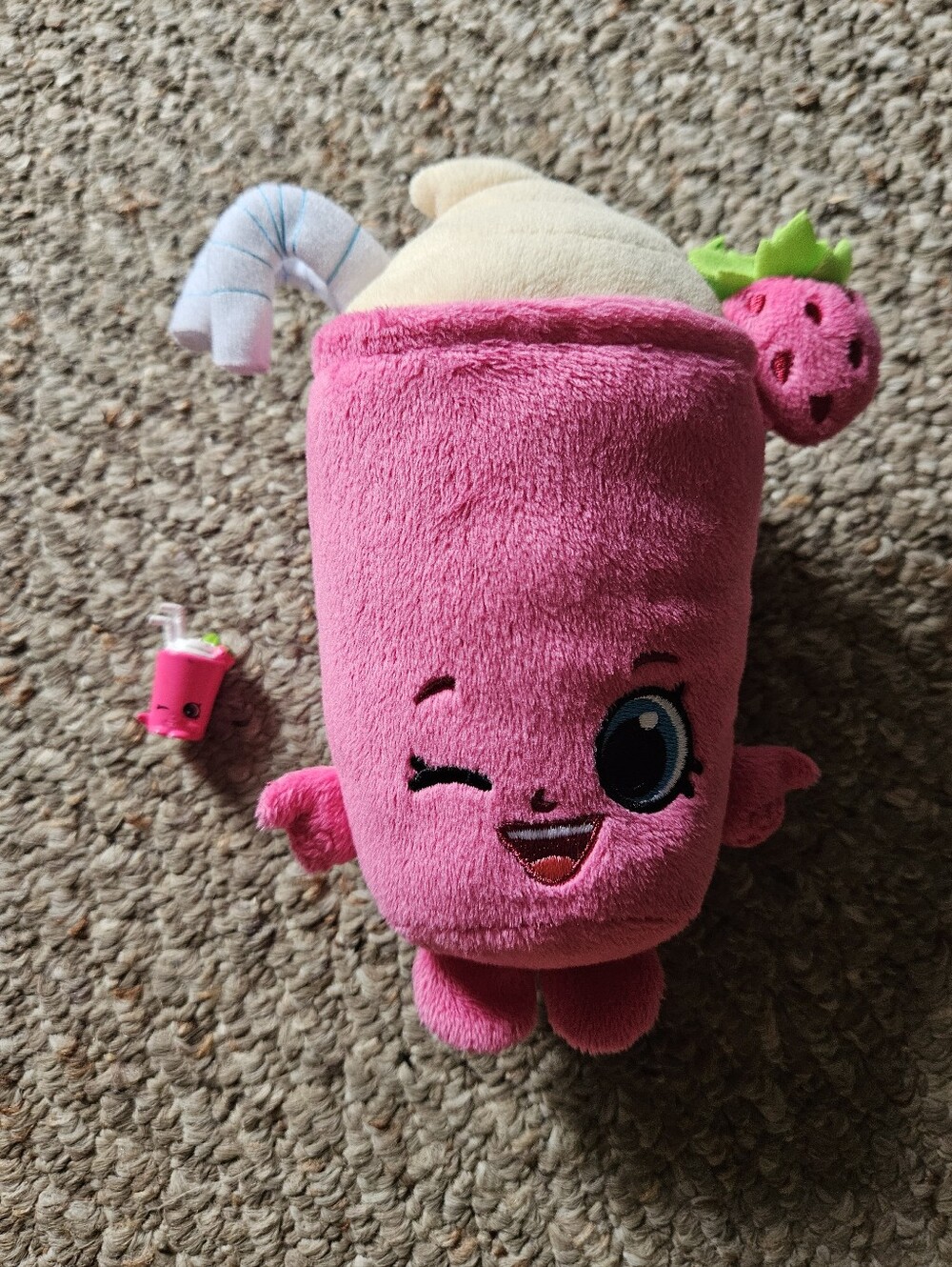 Shopkins Berry Smoothie Plush + Toy